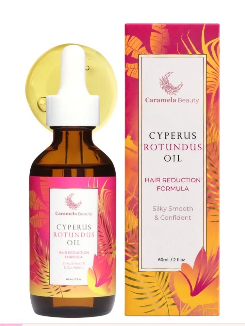 Caramela Beauty Cyperus Rotundus Oil - Hair Reduction Oil